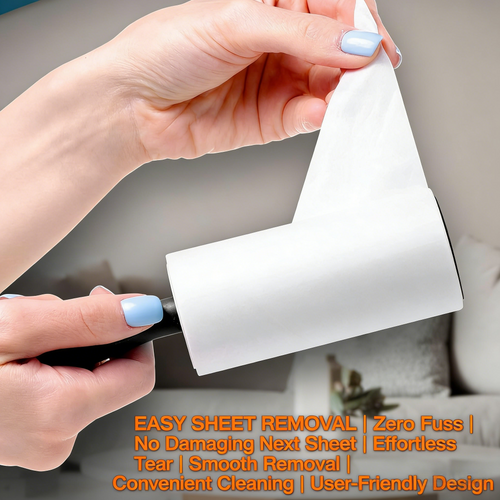 Lint Rollers for Pet Hair, Sticky, Remover for Couch, Clothes Furniture and Carpet.